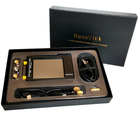 2022 New NanoVNA-H 50KHz~1.5GHz VNA 2.8inch LCDHF VHF UHF UV Vector Network Analyzer Antenna Analyzer ► Photo 1/6