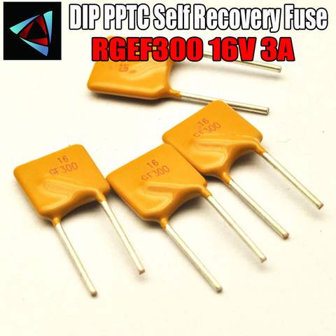 30PCS DIP PPTC self recovery fuse PPTC RGEF300 16V 3A ► Photo 1/1