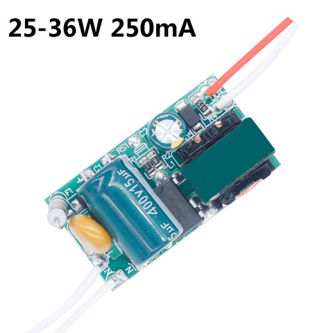 LED Driver 25-36W 36-50W 250MA For SMD Panel light ceiling light spotlight Repairing DC90-200V LED Power Supply Accessories DIY ► Photo 1/6