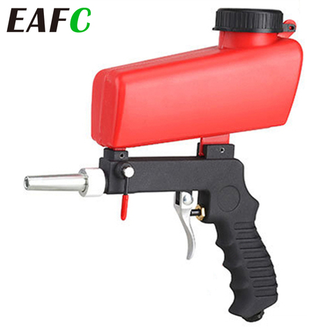 90psi Mini Aerodynamic Spray Gun Aluminium Handheld Gravity Pneumatic Sandblaster Gun 700cfm Lightweight Power Machine ► Photo 1/6