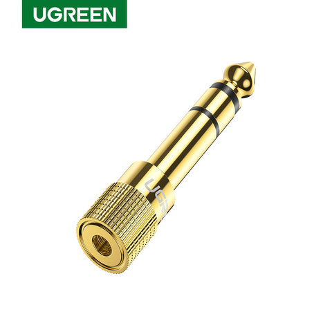 Ugreen Aux Cable Jack 3.5 Speaker Connector 6.35mm Male to 3.5mm Female Audio Connector 3.5 Jack for Speaker Guitar Jack 6.35 ► Photo 1/6