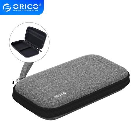 ORICO 2.5 Inch HDD Protection Bag Box For External HDD Power Bank Storage USB Hard Drive Disk Cable Earphone Multifunction Bag ► Photo 1/6