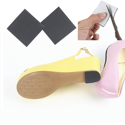 2Pcs Anti-Slip Shoes Sole Protector Pad for Women High Heel Sandal Outsole Rubber Adhesive Ground Grip Shoe Bottom Sticker Pads ► Photo 1/6