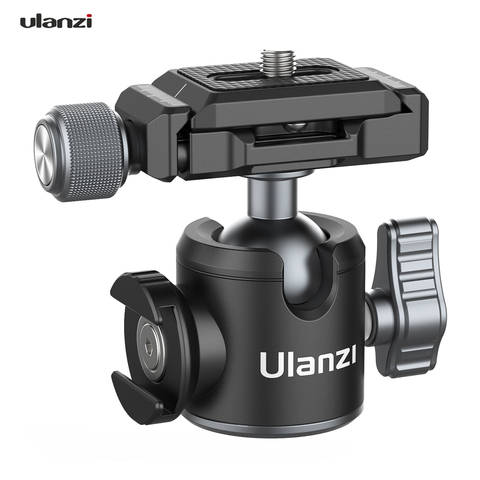 Ulanzi U-60L/U-80/U-80L Arca Swiss Side Cold Shoe Ball Head Arca Swiss Quick Release Plate 1/4 Inch Screw for DSLR ILDC Camera ► Photo 1/6