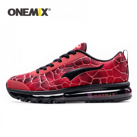 ONEMIX Men's Running Shoes Breathable Mesh Sport Chaussures De Course Outdoor Athletic Walking Sneakers Big Size 35-47 Shoes ► Photo 1/6
