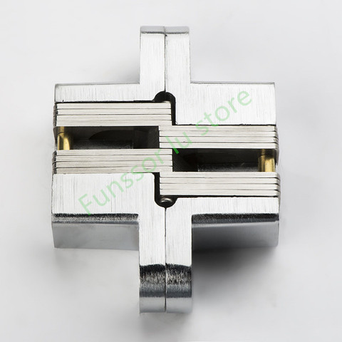 High quality cross hinge,Invisible door folding door hinge,Zinc alloy,Hidden Hinges ,door hardware ► Photo 1/5