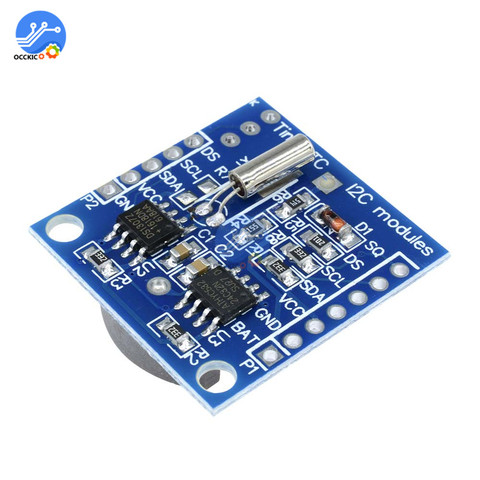 DS1307 AT24C32 I2C RTC Real Time Clock Module for AVR ARM PIC with Battery 