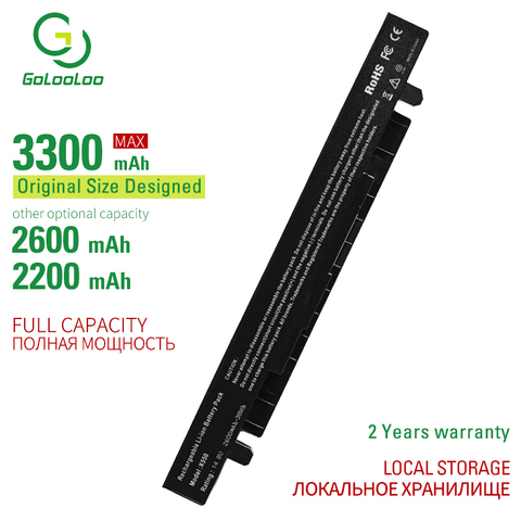 14.8v 4 CELL Laptop battery For ASUS P450 A32-X550 X450LA X452 X550A A450LA P450LC R510EA P450CA F550VC F552C A450V P450LB X552C ► Photo 1/6