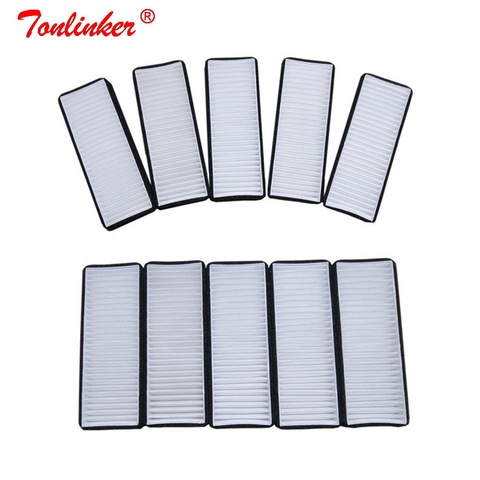 Air Filter 10Pcs For Volkswagen Polo Gol Jettas Santana 2011-2022/Skoda Fabia Rapid 2011-2022 Car External White Filter Core Set ► Photo 1/6