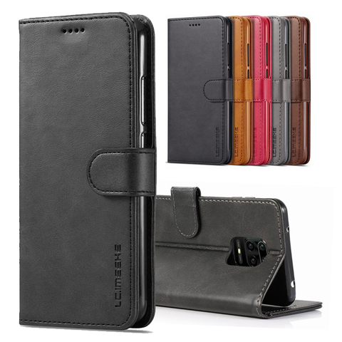 Case For Xiaomi Redmi Note 9S Luxury Cover PU Leather Flip Cover Funda For Redmi Note 9 Pro Max Holster Phone Cases Coque ► Photo 1/6