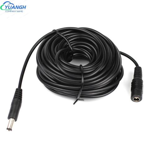 DC 12V Power Extension Cable 2.1 x 5.5mm Male Female Power Adapter Extend Wire For CCTV Cameras ► Photo 1/6