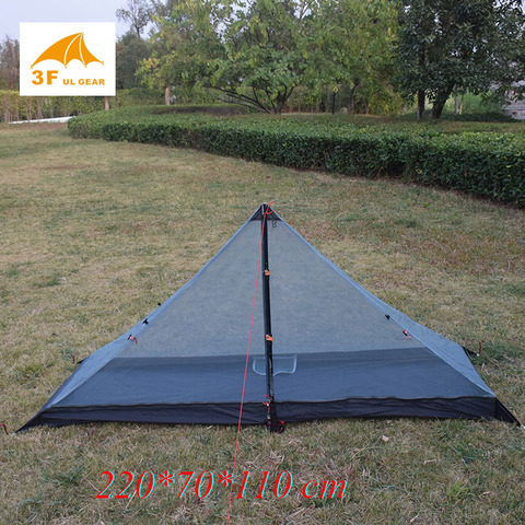 340 grams 3 seasons T doors design strut corner Ultra-light  outdoor camping tent fit most pyramid tent ► Photo 1/6