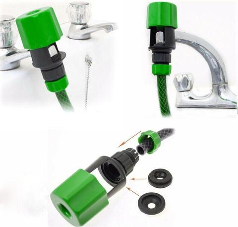 Universal Kitchen Water Tap To Garden Hose Pipe Connector Mixer Adapter for Round & Square Taps PM0445 ► Photo 1/4
