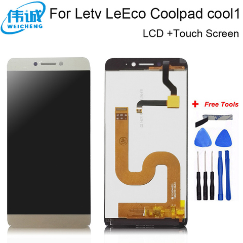 WEICHENG For Cool 1 C106 LCD Display +Touch Screen Assembly LeTV LeEco Coolpad Cool 1 LCD Digitizer Sensor Glass Panel + Tools ► Photo 1/3