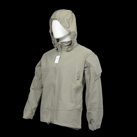 Outdoor Tactical Soft shell Hooded Stormsuit Thin Style PCU L5 Jacket Field Coat ► Photo 1/6