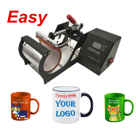 New Arrival Easy 11oz Mug Heat Press Machine Sublimation Printer Heat Transfer Mug Printing Machine ► Photo 1/6