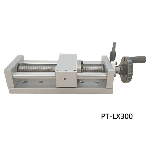 100/200/300mm ball screw Manual Linear Stage Manual  translation Stage Translating platformOptical Sliding platform linear rail ► Photo 1/6