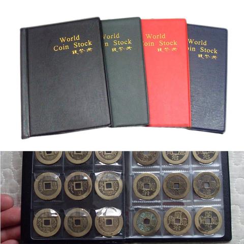 120 Pockets Coins Collection Album Book Coin Holder Albums Collecting Money Organizer Mini Penny Coin Storage Bag Gifts ► Photo 1/6