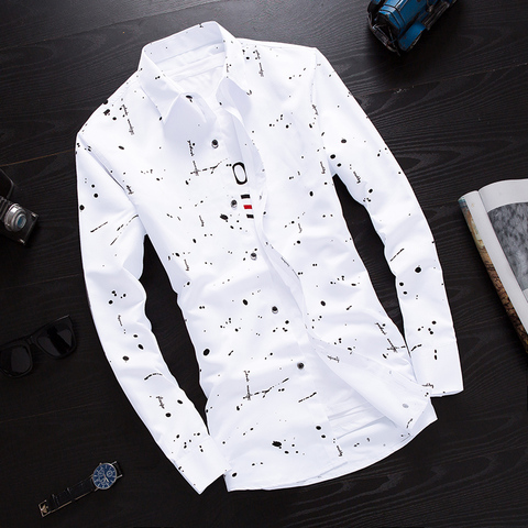 High Quality Cheap Wholesale 2022 New Spring Summer Autumn Hot Selling Men's Fashion Casual  Work Shirts ► Photo 1/6
