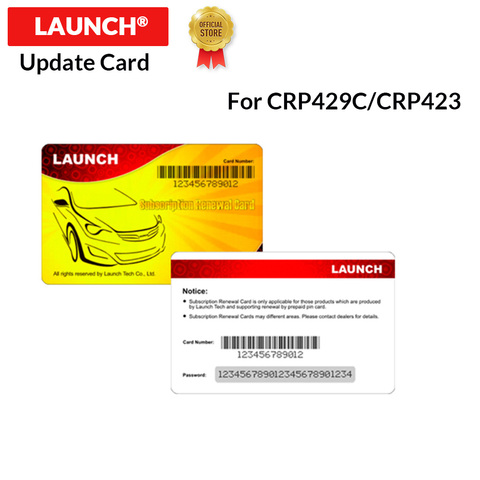 LAUNCH Pin card software update card support for X431 CRP429C / X431 CRP423 / CRP909 / CRP909E / CRP909X ► Photo 1/1