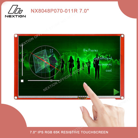 NEXTION 7.0'' Intelligent LCD Touch Display Module NX8048P070-011C/R Multifunction HMI Resistive/Capacitive Without Enclosure ► Photo 1/6