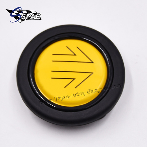 High Quality Universal Modified Styling Racing Car Steering Wheel Horn Button ► Photo 1/6