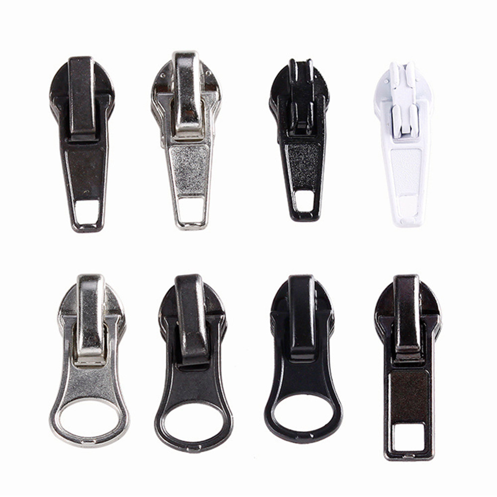 10pcs/ Set 3# Metal Zipper Slider Zipper Head Pull Replacement Repair Kit Garment Bag DIY Zip Fastenings Accessories Drop Ship ► Photo 1/6