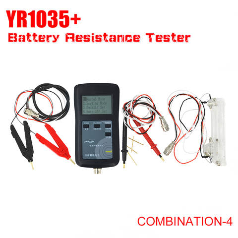 New Original Four-line YR1035 Lithium Battery Internal Resistance Meter Tester YR 1035 Detector 18650 Dry Battery Combination 4 ► Photo 1/6