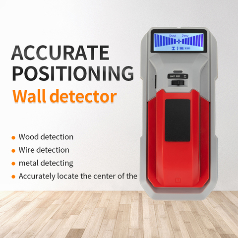 MKL-DO2 Portable Multifunctional Digital Wall Wiring Detector Wall Scanner High Accurate Wood Wire Depth Metal Detector Finder ► Photo 1/6