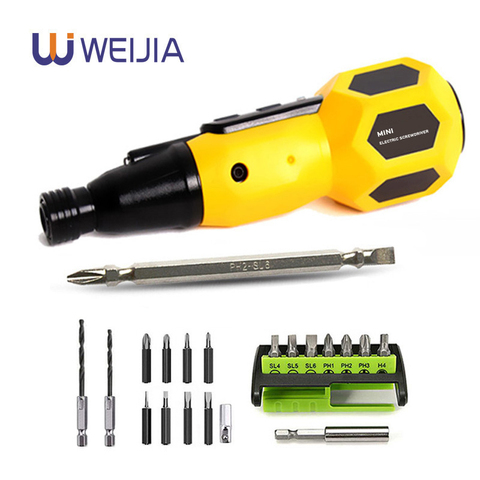 Cordless Electric Screwdriver Mini Drill Chargeable Lithium Battery 3.6V Super Torque Power Tools Traditional Led Light HOME DIY ► Photo 1/6