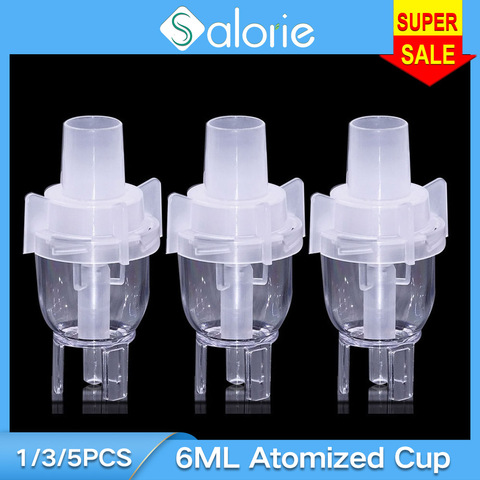 3PCS 6ML Medicine Atomized Health Care Inhale Nebulizer nebulizader Children Adult Rechargeable Automizer Tank Cup Sprayer ► Photo 1/6