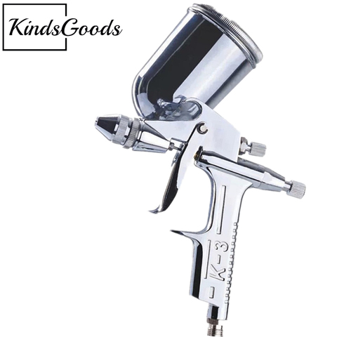 K3 150ml Capacity 0.5 Caliber Pressure Spray Gun Fine Small Spray Gun Painted With Paint Patching Paint Spraying Gun ► Photo 1/6