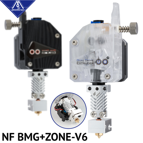 Mellow NF Zone-v6/Volcano J-head Hotend Bowden Direct BMG Extruder Kit For E3d V6 Hotend Cooling Fan Bracket 3D Printer Parts ► Photo 1/6