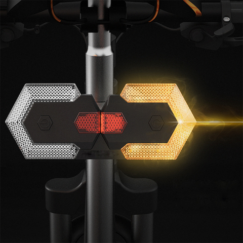 Bike Light Wireless Smart Remote Control Bike Turn Signals Front and Rear Light MTB Bike Taillight Bicycle Safety Warning Lights ► Photo 1/6