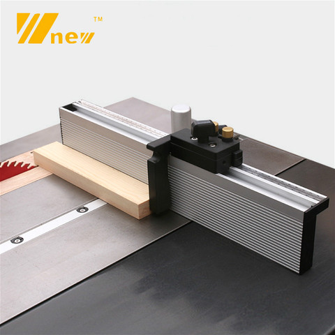 Miter Gauge Table Saw Router Angle Miter Gauge Guide Aluminium Fence Profile 450/600/800mm with Flip Stop for Woodworking Tools ► Photo 1/6