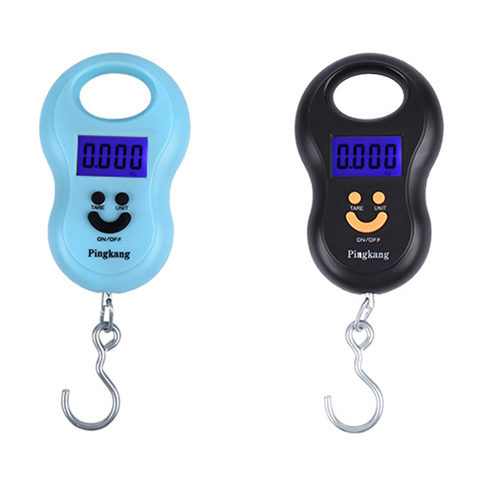 New 25Kg x 5g Digital Hanging Scale Mini Electronic Luggage Hook