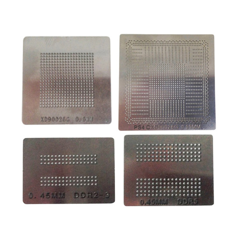 20pcs/lot Direct Heat PS4 Stencils BGA Reballing Kit ► Photo 1/6