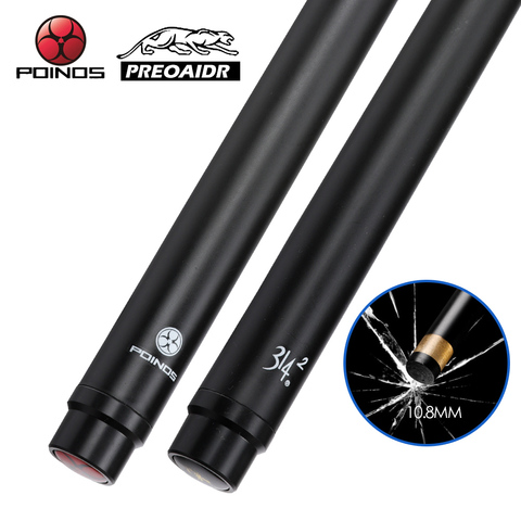 PREOAIDR POINOS Carbon Fiber Shaft Billiard Pool Cue Stick 10.8mm Tip Uni-loc Bullet Shaft with Joint Protector For Dropshipping ► Photo 1/6