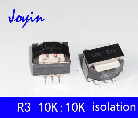 R3 Jiayin 10K:10K permalloy audio transformer pre input cattle single end turn to balance signal isolation ► Photo 1/6