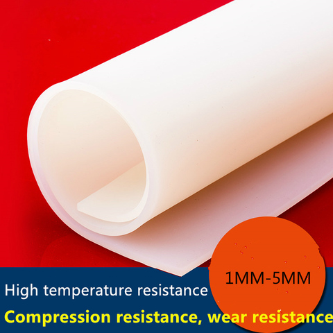 Clear Silicone Rubber Sheet Transparence Plate Mat High Temperature  Resistance film 100% Virgin Silikon Rubber Pad 500x500mm - AliExpress