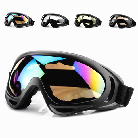 Sport Outdoor Safety Glasses Skiing Goggle Protective Motorcycle Riding Protection Glasses Dust-proof Anti-UV Windproof Tactical ► Photo 1/6