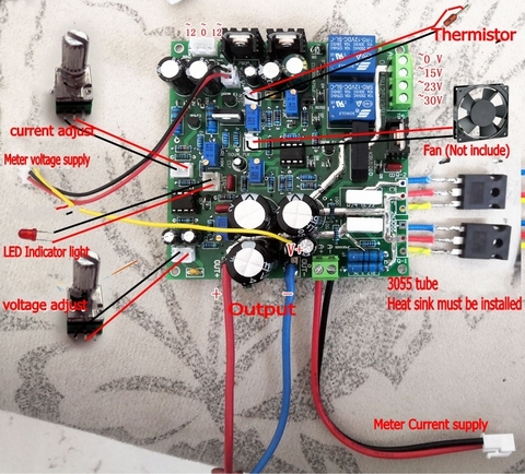 DIY KITS CC CV Power Module DC 35V 5A Adjustable Constant voltage constant current power supply Voltage Regulators ► Photo 1/5