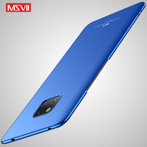For Huawei Mate 20 Pro X Case Cover Msvii Slim Matte Coque Mate 20 Lite Case Hard PC Cover For Huawei Mate20 Lite X Pro Cases ► Photo 1/6