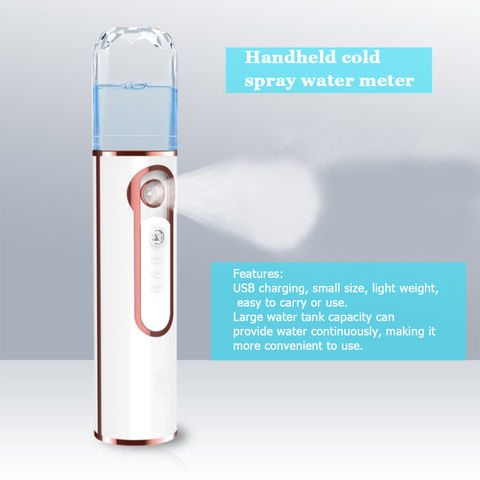 Eyelash Extensions Sprayer Facial Device USB Charging Face Moisturizing Spray Portable Hydrating Nanometer Mist Nebulizer ► Photo 1/6