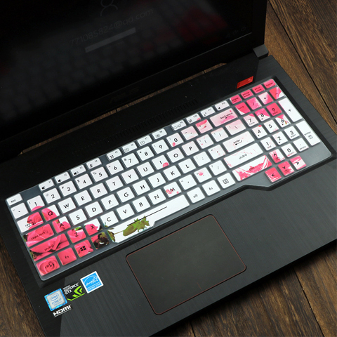 for ASUS ROG Strix G G531 15 G531G G531GU G531GD G531GT G531GW 15.6 inch Notebook Silicone laptop Keyboard Cover Protector Skin ► Photo 1/6