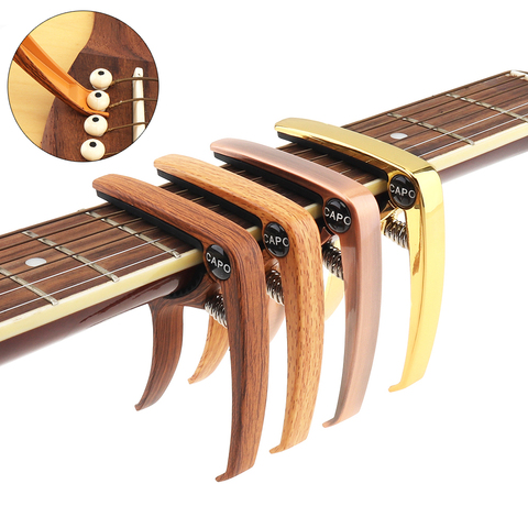 Zinc Alloy Guitar Capo Guitarra Capotraste Tuner Clamp Musical Instrument Guitar Parts Accessories ► Photo 1/6