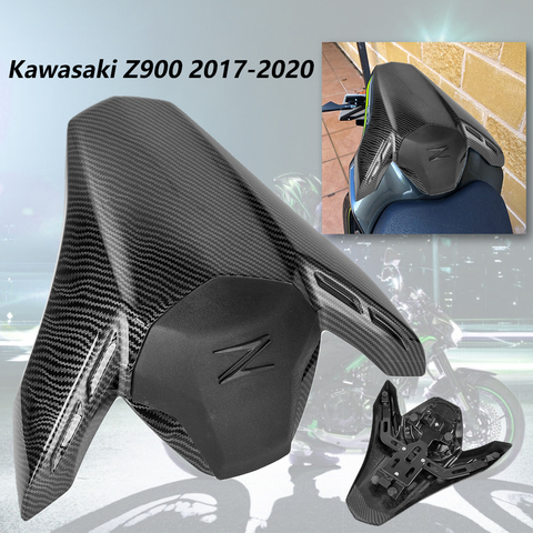 Motorcycle Rear Passenger Pillion Seat Cowl Fairing for Kawasaki Z900 2017 2022 Z 900 Tail Cover Carbon Black Green ► Photo 1/6