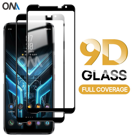 2 Pcs Screen Protector for ASUS ROG Phone 3 ZS661KS Tempered Glass Full coverage Film for ASUS ROG Phone 3 Strix ► Photo 1/6