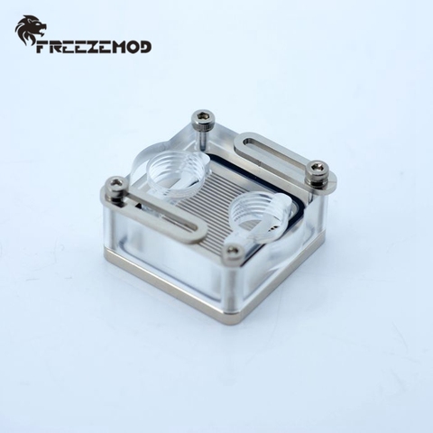 FREEZEMOD transparent computer water cooler block North and North Bridge cooling.  BQ-5285N ► Photo 1/5