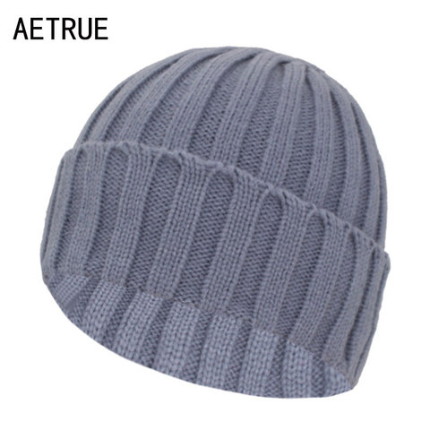 Skullies Beanies Men Winter Beanie Hat Women's Winter Hats For Women Caps Sport Bonnet Homme Gorro Skull Female Knitted Hat Cap ► Photo 1/6